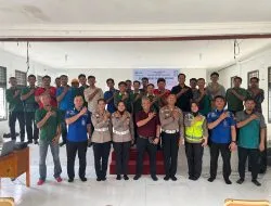 Satlantas Polres Pelalawan Gelar Safety Riding Bersama Karyawan PT Adei Plantation