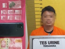 Gegara Sabu dan Ganja, Pria Pengangguran Diringkus Satnarkoba Bengkalis