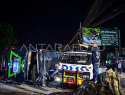 Kronologis Laka Lantas Bus Maut Pembawa Rombongan SMK Lingga Kencana Depok