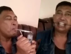 Bang Jago di Lampung Yang Viral di Medsos Akhirnya Serahkan Diri Ke Polisi