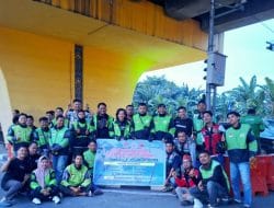 Komunitas Ojek Online Galang Dana Untuk Korban Banjir Bandang di Sumbar