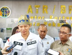 AHY Perkenalkan Sertifikat Tanah Elektronik Bagi Warga Pekanbaru