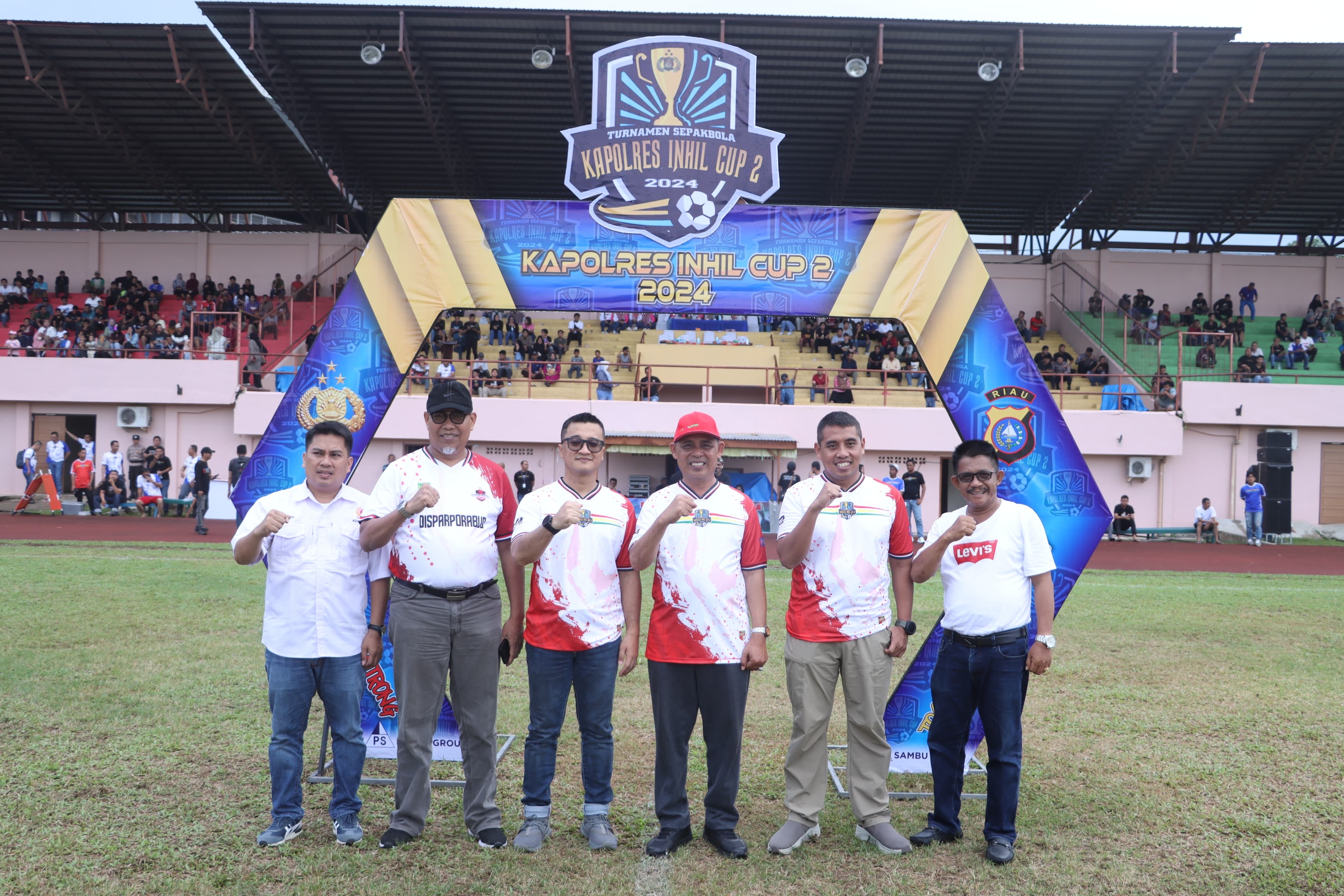 Rebut Hadiah Puluhan Juta, 64 Tim Bakal Merumput Lewat Kapolres Inhil Cup II