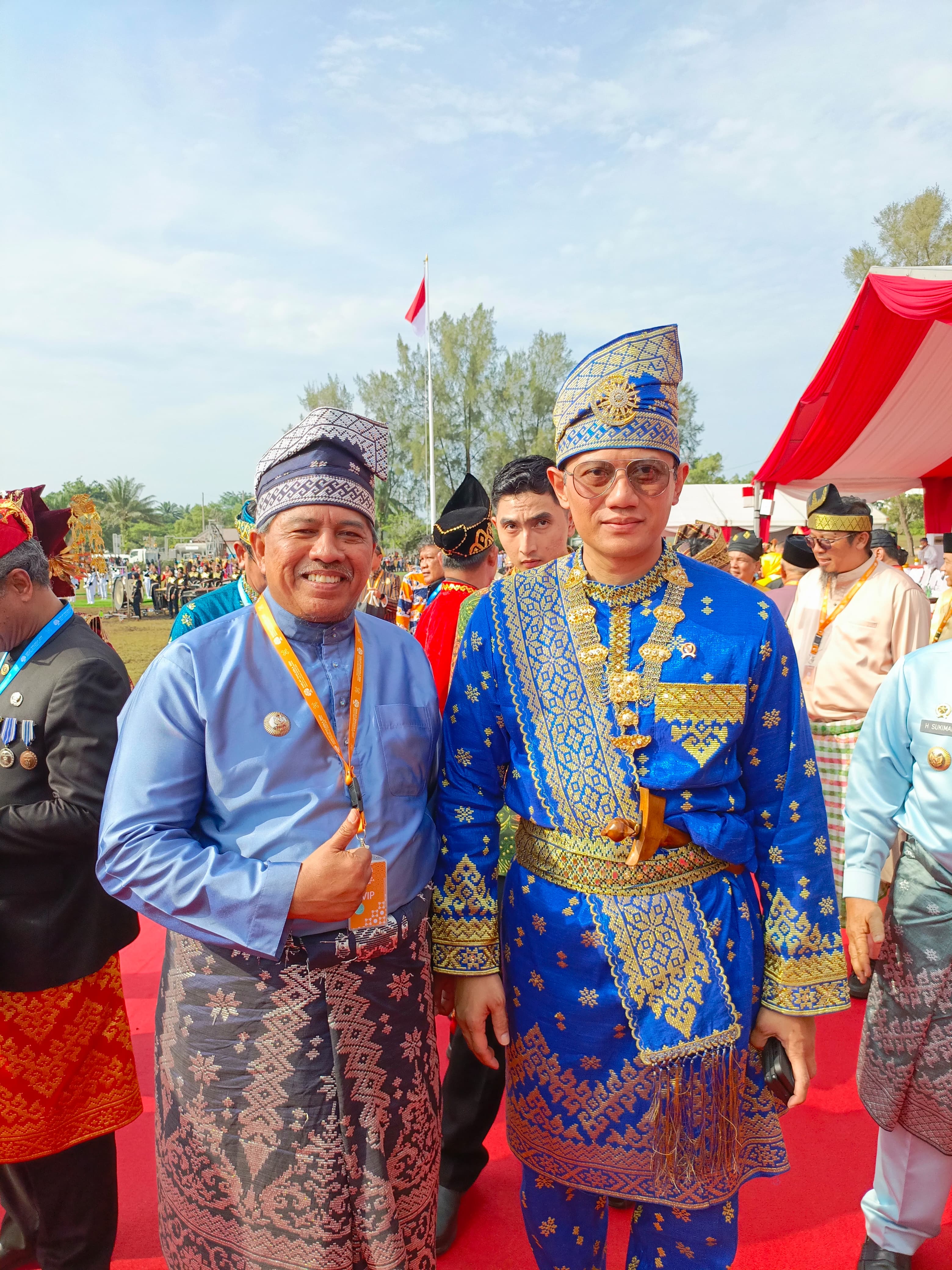 Dipimpin Jokowi, Alfedri bersma Bupati dan Wako Se Riau, Peringati Harla Pancasila di Dumai