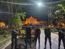 Sikapi Pemadaman Listrik Serentak, Polres Inhil Kerahkan Personil Ciptakan Kamtibmas