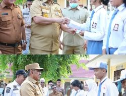 Sambangi SMK N 1 Koto Gasib, Alfedri Gelar Bupati Goes To School dan Serahkan E-KTP Secara Simbolis
