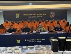 Polda Metro Jaya Bongkar Praktik Judi Online, 23 Orang Diamakan