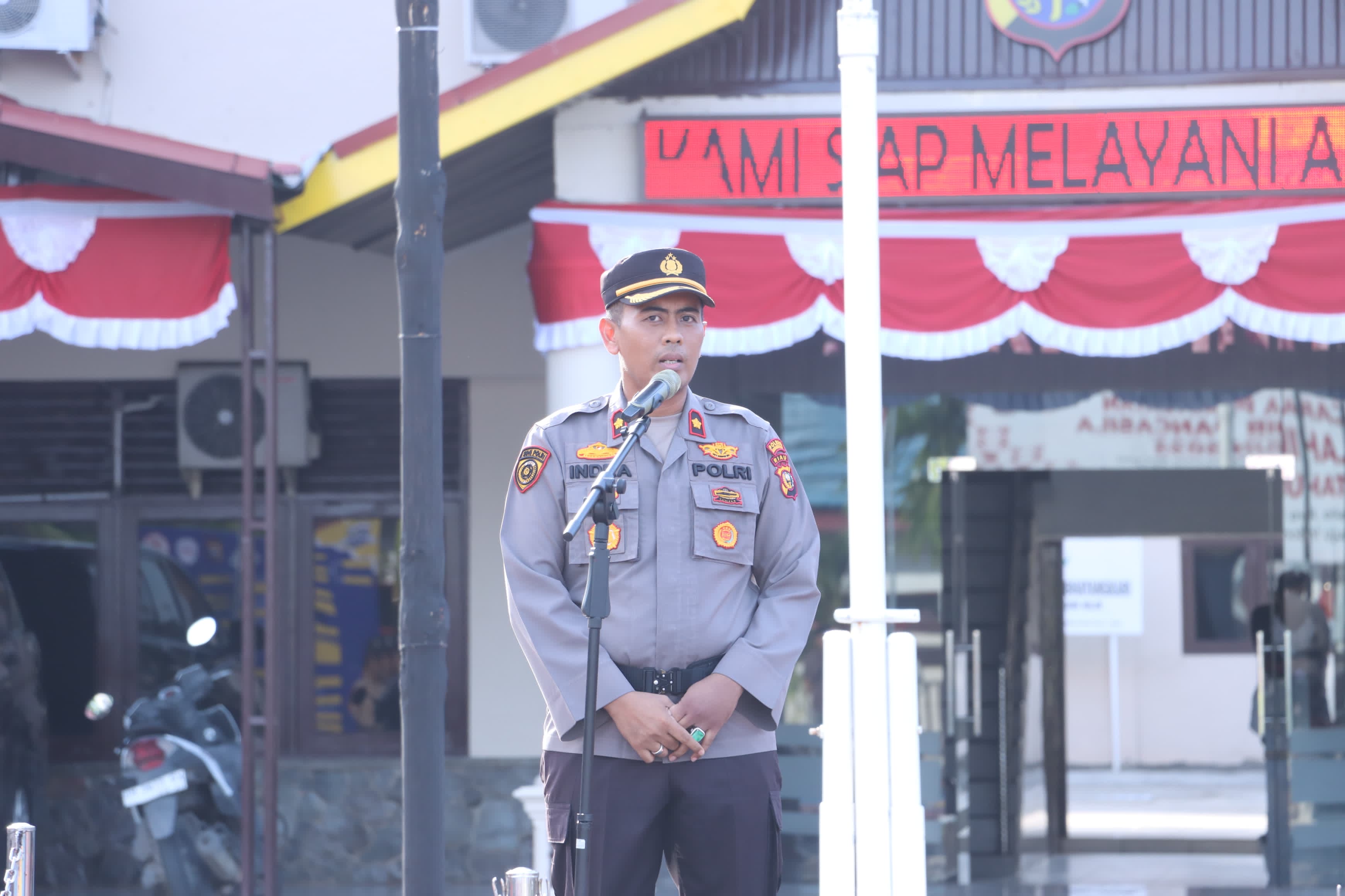 Pengamanan Takbiran Idul Adha 1445 H, Polres Inhil Turunkan 325 Personil Gabungan