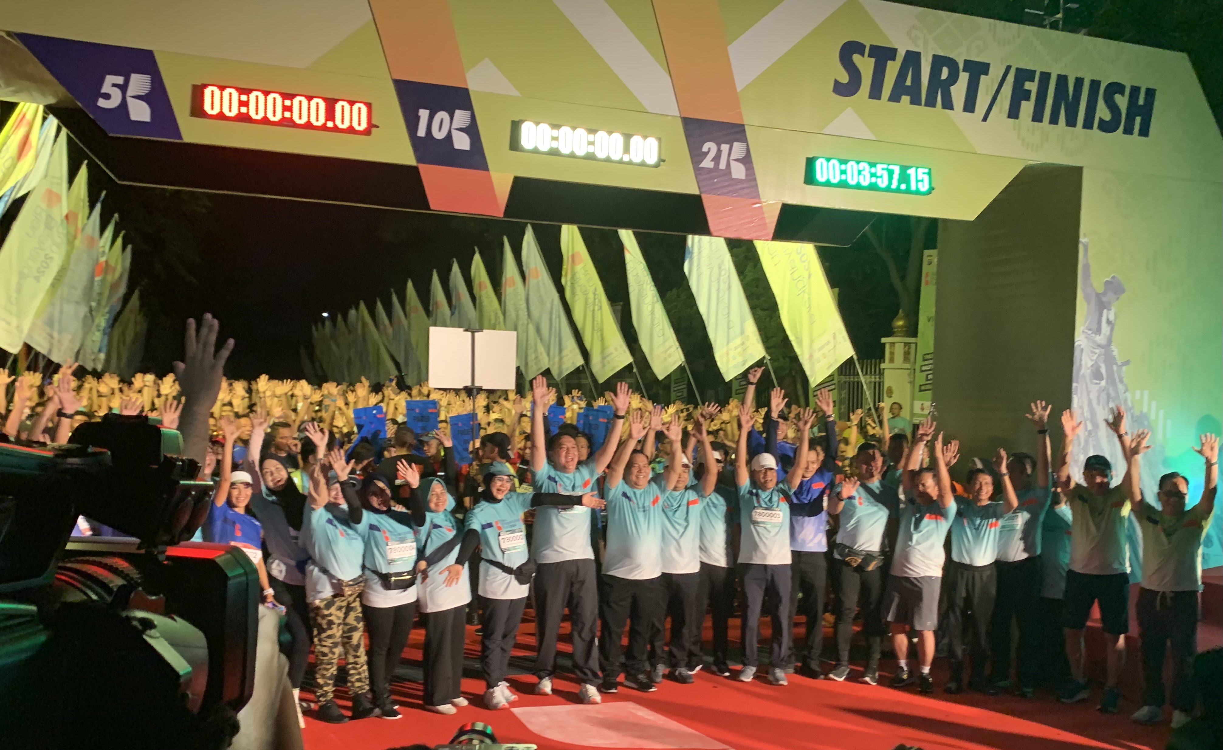 Sempat Diguyur Hujan, Riau Bhayangkara Run 2024 Sukses dan  Zero Accident