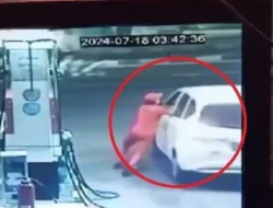 Berusaha Kabur dan Tak Mau Bayar Usai Isi BBM di SPBU, Petugas Pengisi BBM Terseret dan Cidera