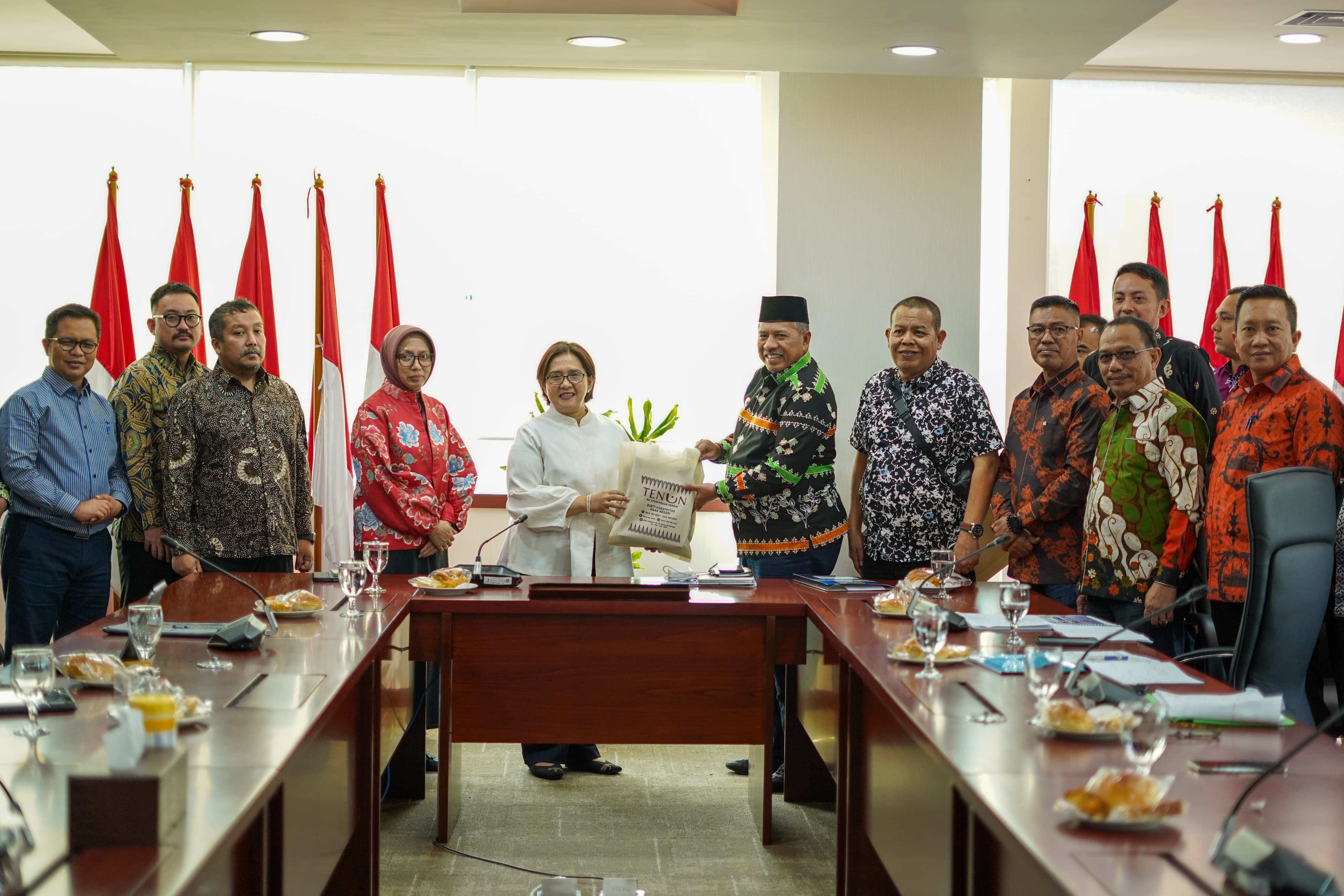 Audiensi Ke Bappenas, Bupati Alfedri Harapkan Program Pemkab Siak Sejalan Dengan Pemerintah Pusat