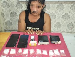 Operasi Antik, Polres Siak Ringkus Kakek Bertato di Minas, Sabu Seberat 94,11 Gram Disita