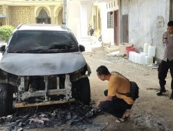 Karena Sakit Hati, Pria di Rohul, Riau, Nekat Bakar Mobil Warga