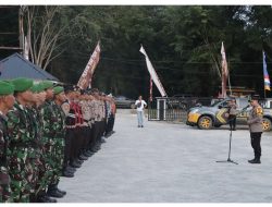Polres Siak Lakukan Pengamanan Selama Proses Pendaftaran Paslon Bupati di KPU Siak