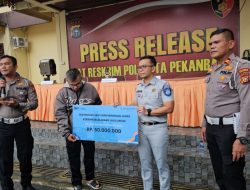 Suami Korban Tabrak Maut di Pekanbaru Terima Santunan dari Jasa Raharja, Segini Besarannya