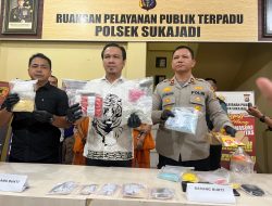 Ringkus Dua Orang Pemuda, Polsek Sukajadi Sita Ribuan Ekstasi dan H5