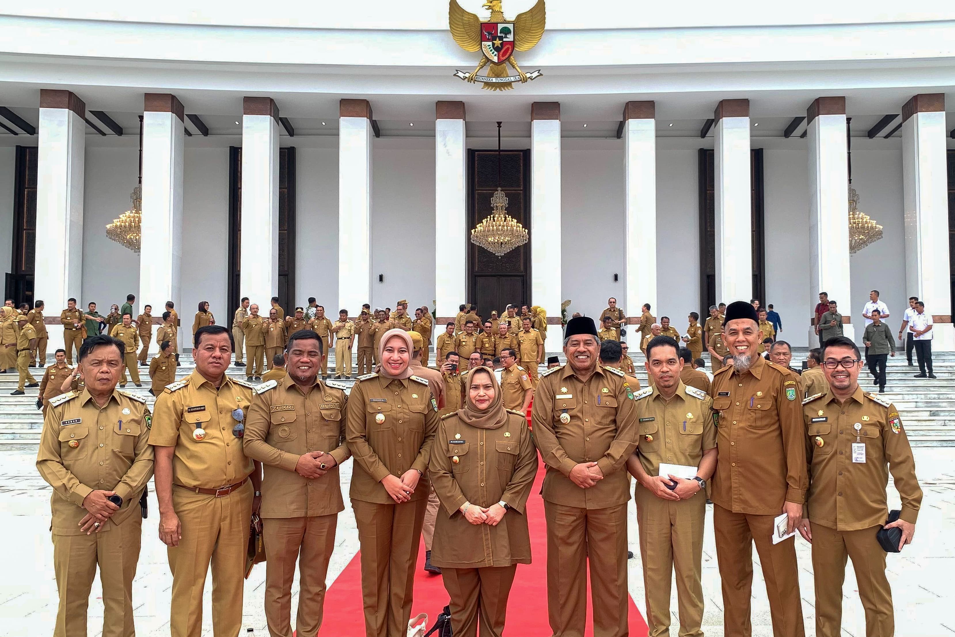 Ikut Rakor Bersama Jokowi di IKN, Alfedri Berharap Bisa Diimplementasikan di Siak