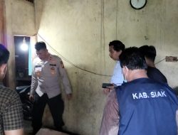 Mayat Pria Ditemukan Membusuk di Perawang, Diduga Meninggal Akibat Penyakit Bawaan