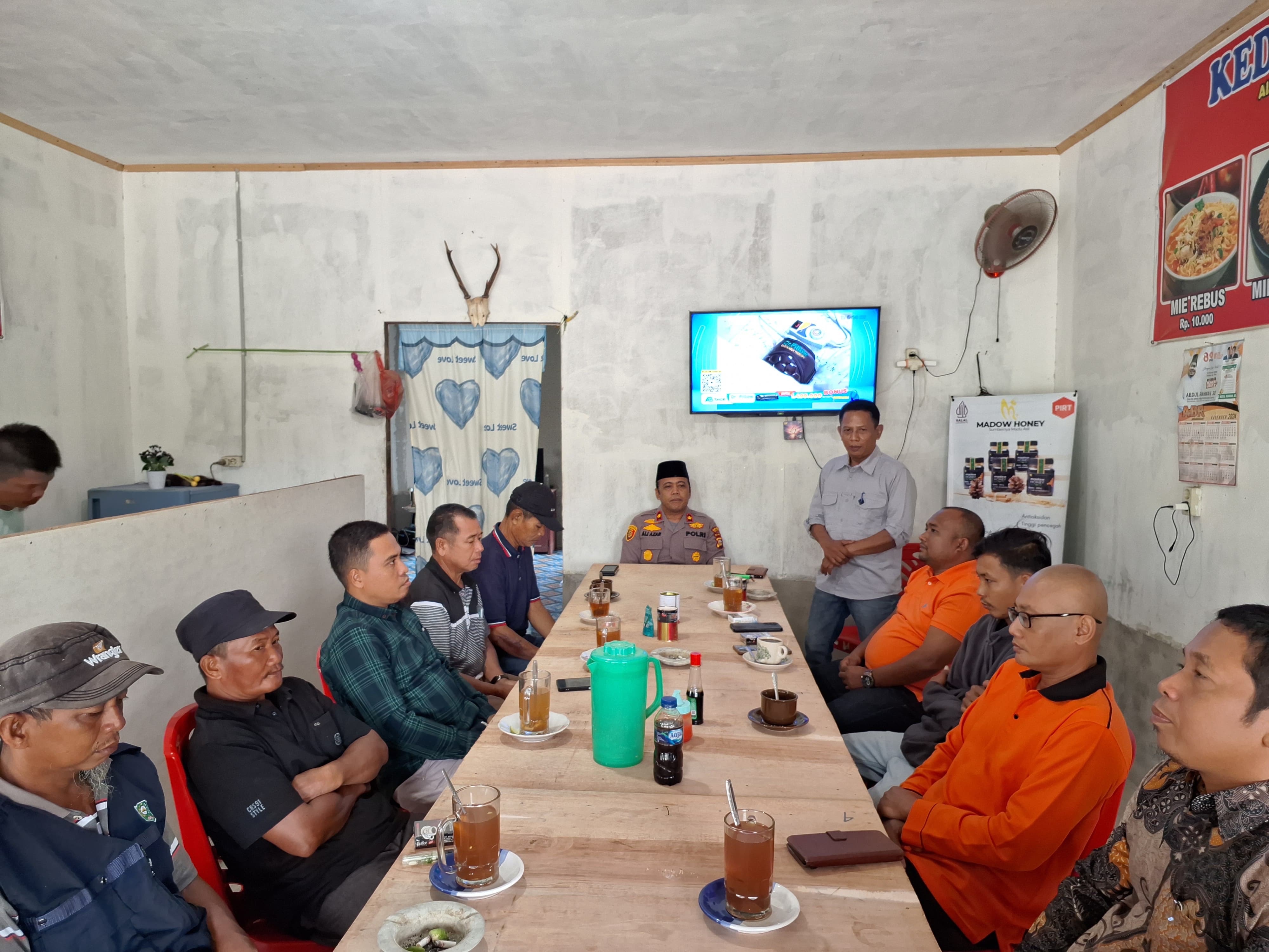 Polsek Siak Rangkul Masyarakat Lewat Cooling System untuk Ciptakan Pilkada Damai