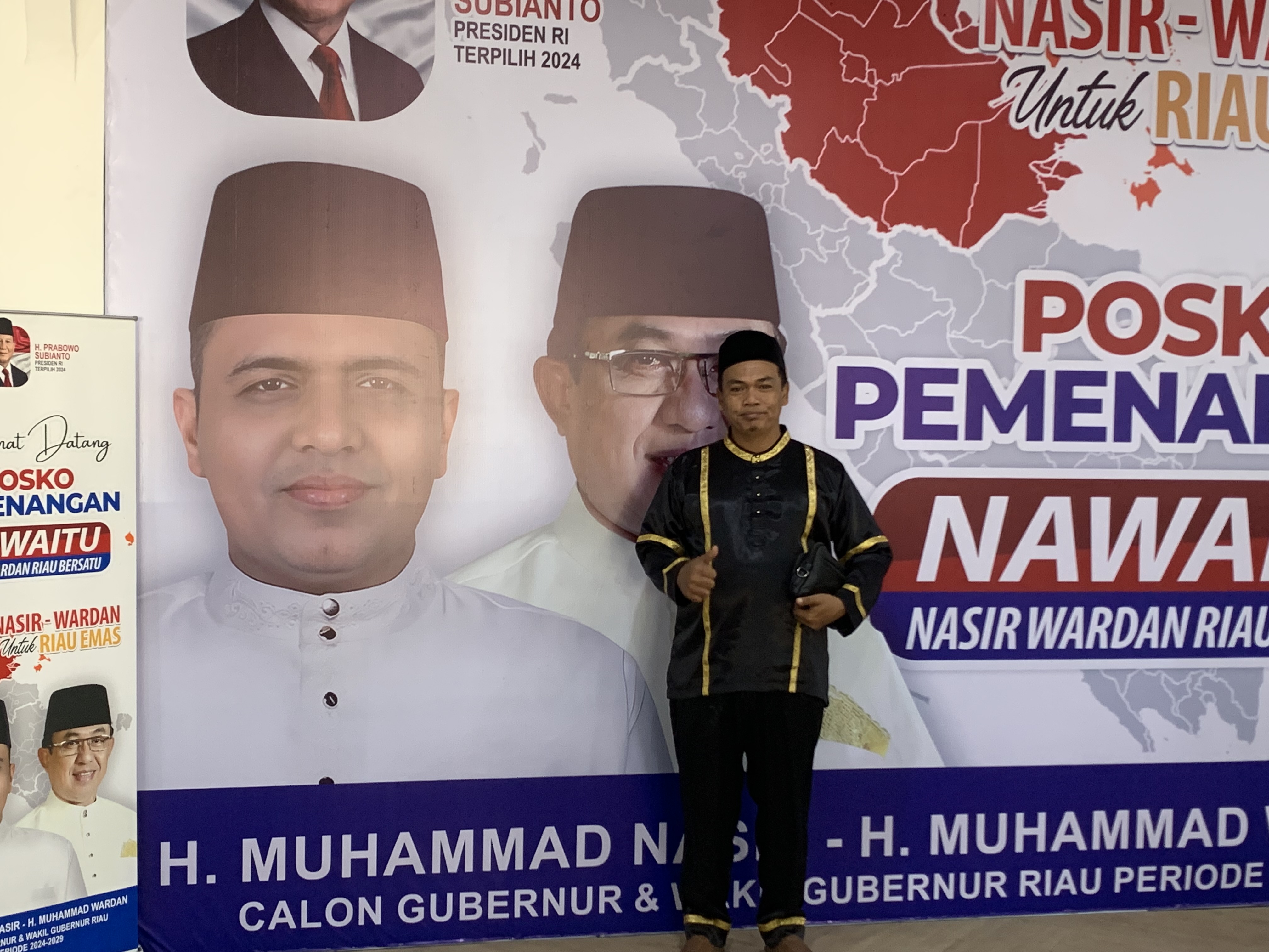 Datuk Moga Firdaus Tegaskan Dukungan untuk M Nasir-Wardan: Kedekatan Emosional Jadi Modal Utama Cagubri