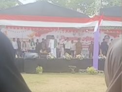 Kepadatan Tugas Pemerintahan, Bupati Siak Alfedri Tetap Hadiri Pengajian Meski Lakukan Kesalahan Bacaan Pancasila