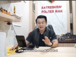 Kasat Reskrim Polres Siak Imbau Masyarakat Jaga Kamtibmas dan Bijak dalam Pilkada, Pilih dengan Hati, Tolak Suap!