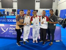 Riau Raih 3 Emas di PON XXI, Hendri dan Andre Satria Berikan Penampilan Gemilang