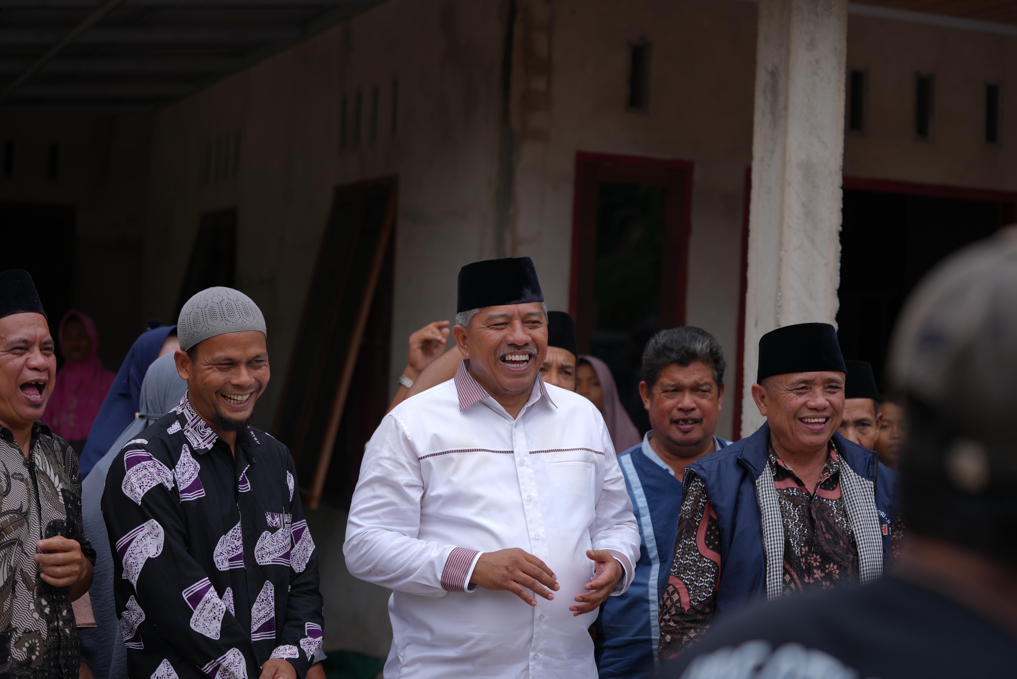Impian Akan Listrik dan Internet Bakal Terwujud, Warga Sri Gemilang Siap Menangkan Alfedri-Husni