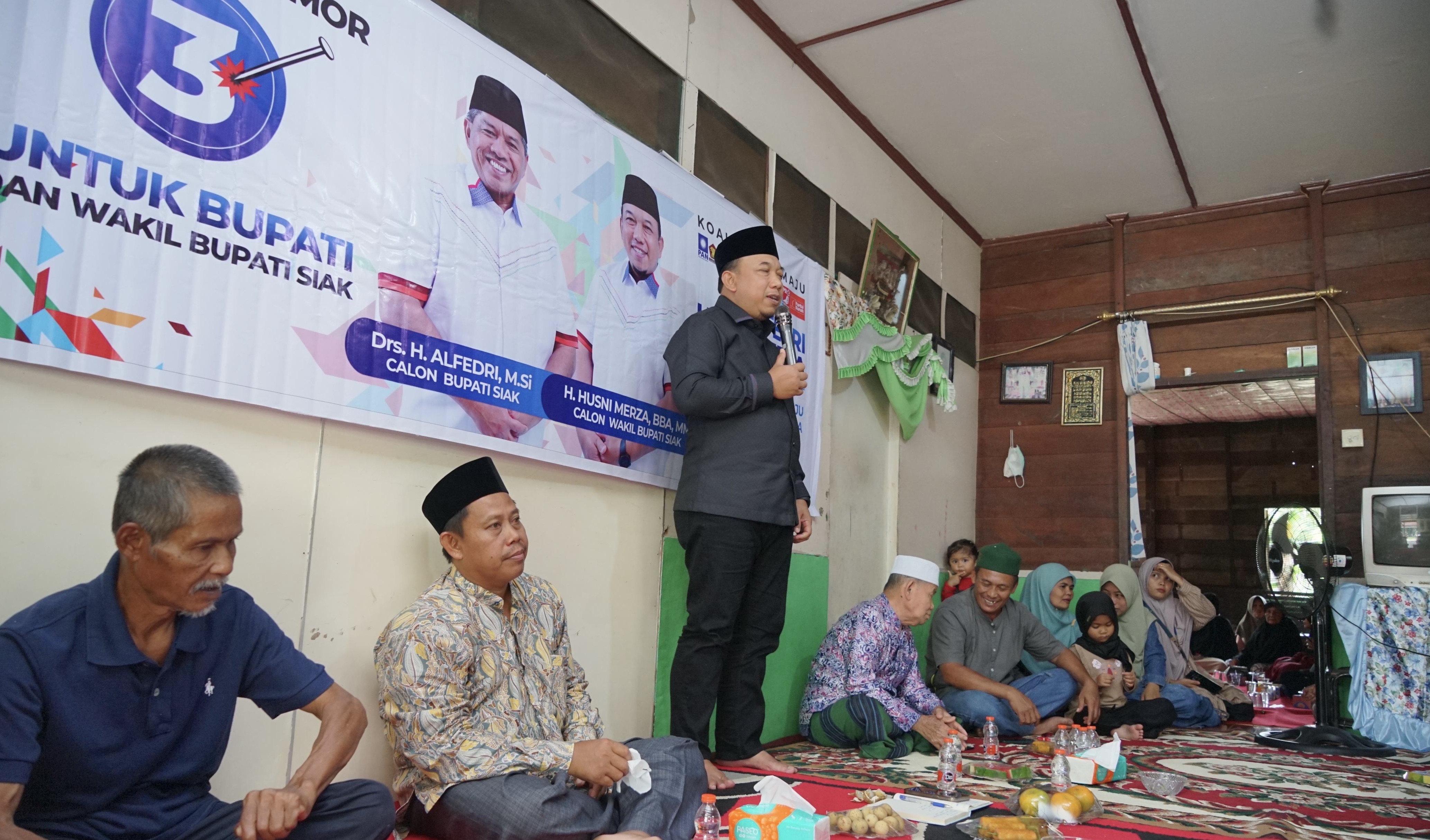 Alfedri-Husni Siapkan 6 Ribu Titik Lampu Jalan untuk Siak Terang