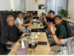 Agus Samsir Gelar Konsolidasi Bersama Relawan SAH dan Tokoh Masyarakat Tualang