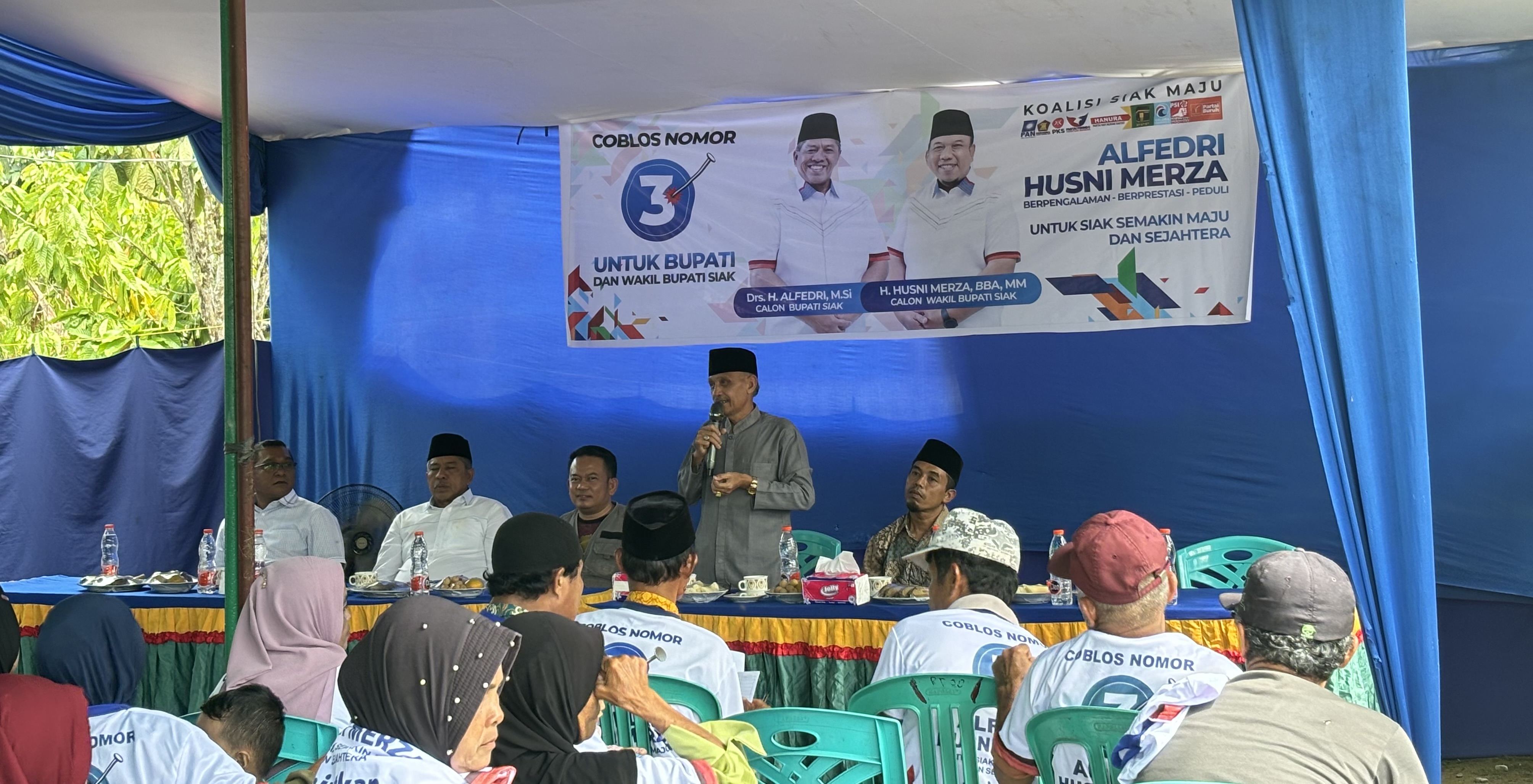 Ketua LAM Tualang Imbau Pilih Pemimpin Berpengalaman, Alfedri-Husni Pilihan Tepat