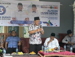 Alfedri-Husni Dipuji Sebagai Pemimpin Jujur Oleh Presiden Ngapak Riau