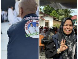 Pasutri di Perawang Barat Ini Berdoa di  Mekah Agar  Alfedri-Husni Kembali Pimpin Siak