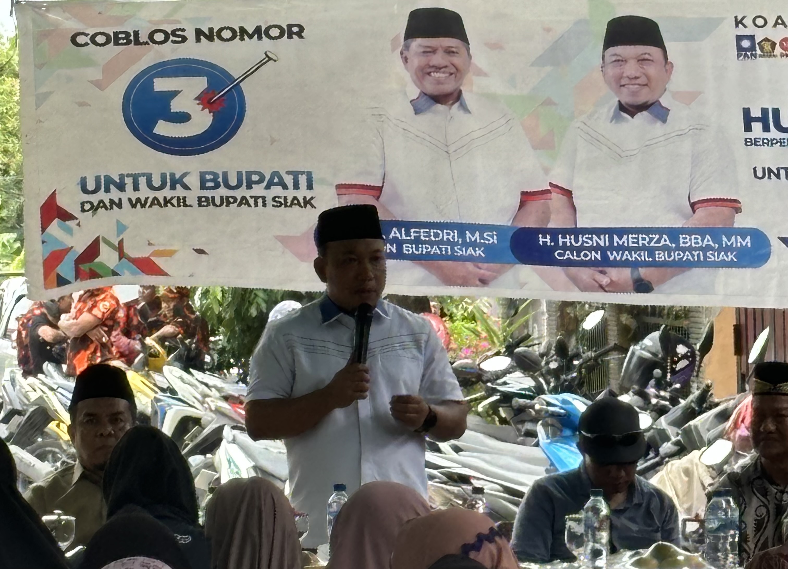 Dua Periode Kepemimpinan Alfedri-Husni untuk Tuntaskan Pembangunan di Siak