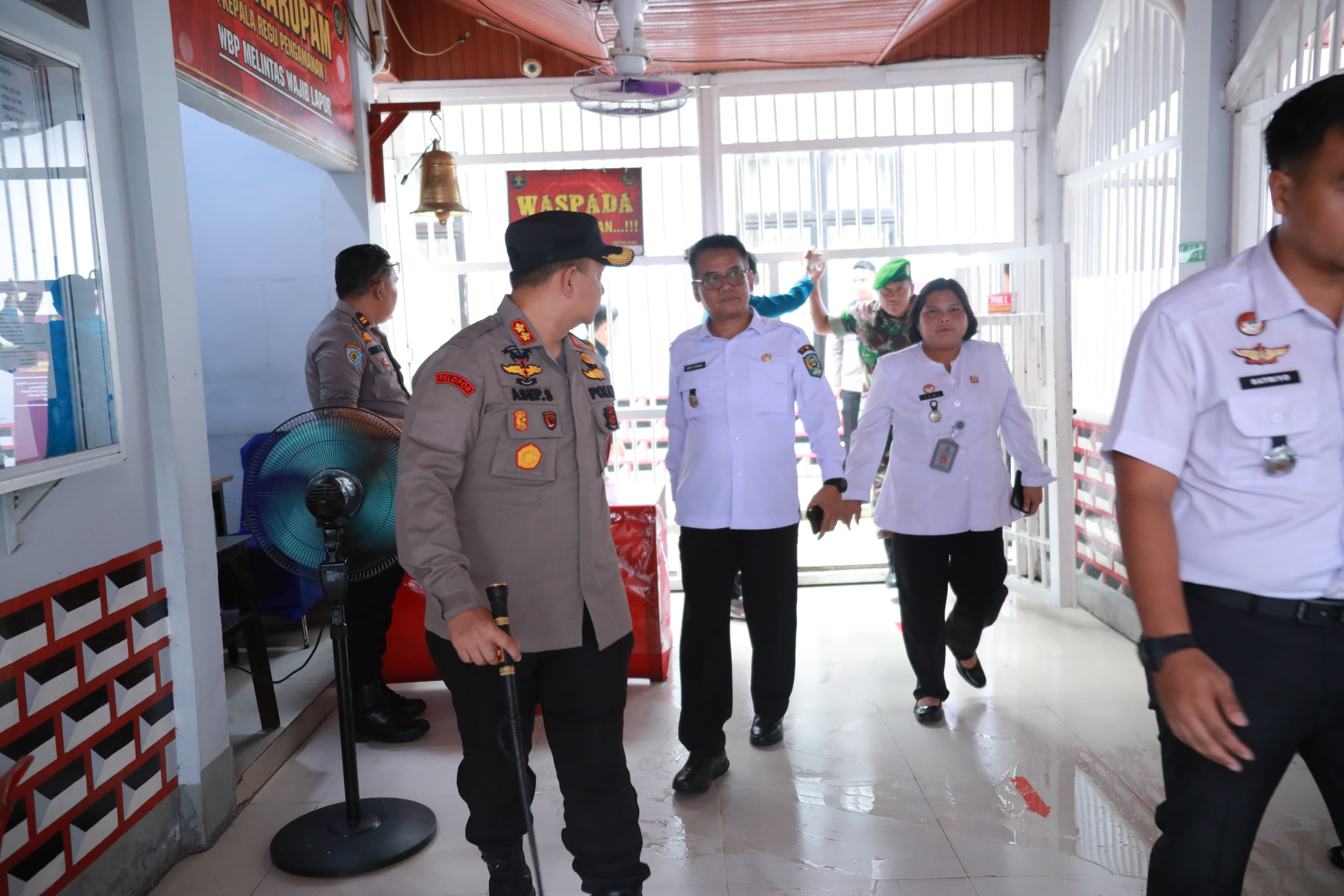 Pjs Bupati Siak dan Forkopimda Tinjau Kesiapan TPS di Rutan Setempat