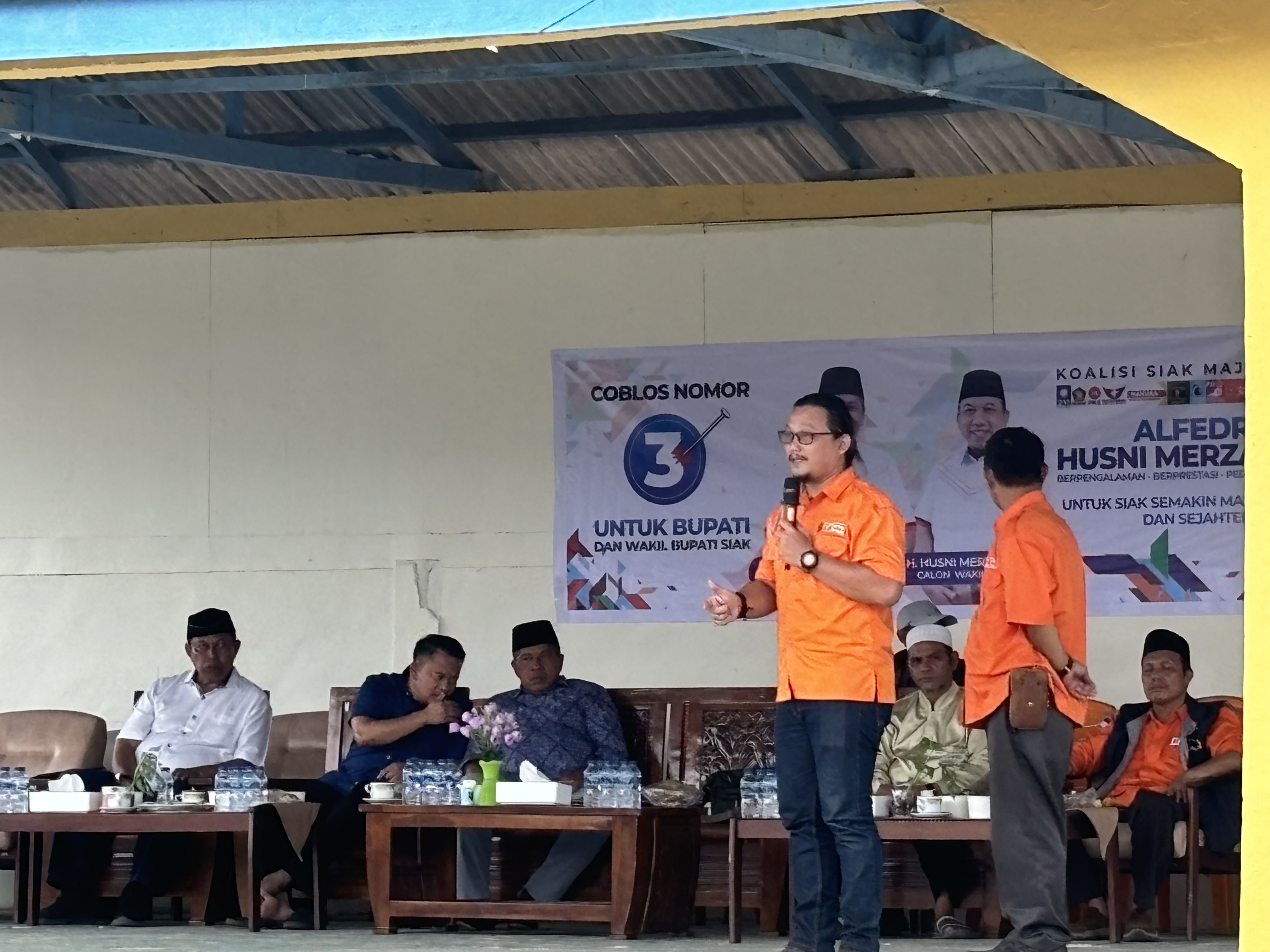 Dari Jakarta ke Siak, Wasekjen Partai Buruh Sampaikan Dukungan untuk Alfedri-Husni