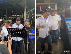 Blusukan ke Pasar Perawang Alfedri-Husni Dengarkan Aspirasi dan Beri Dukungan untuk Pedagang Kecil