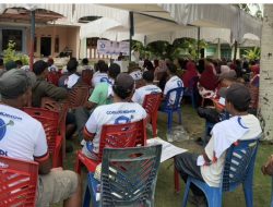 Coblos Alfedri-Husni, Warga Suka Mulya Jadi Pahlawan Pembangunan Kampung