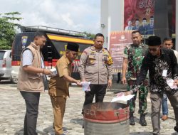 KPU Siak Pastikan Transparansi dengan Pemusnahan Surat Suara Berlebih