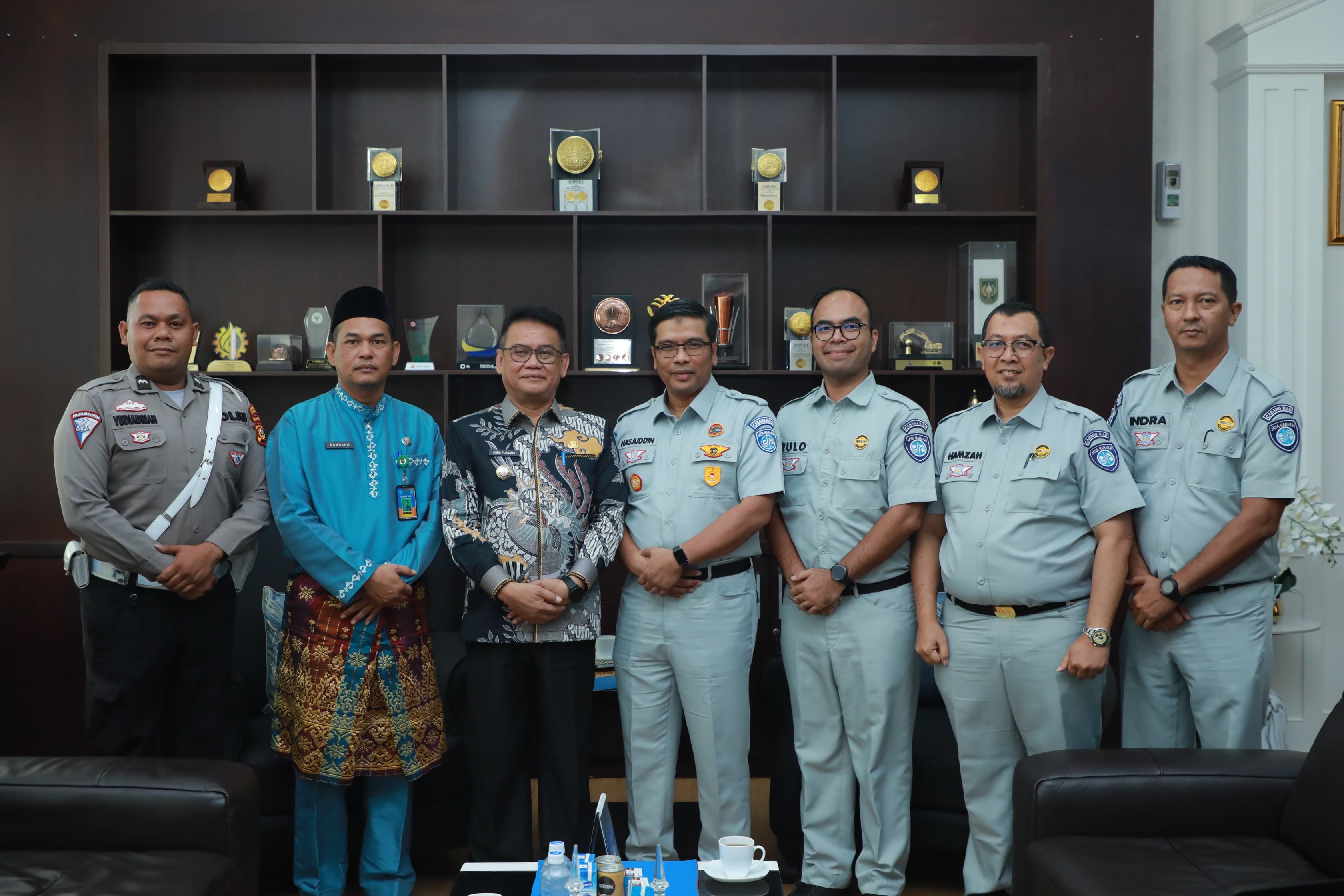 PKB Menurun, Klaim Asurasni Meningkat, Kacab Jasaraharja Riau Audiensi Ke Siak
