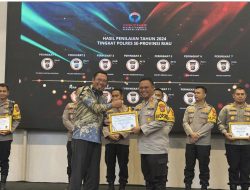 Polres Rohul Raih Peringkat 5 Pelayanan Publik Terbaik di Riau 2024