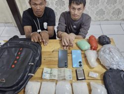 Polres Siak Amankan Dua Kurir dengan 2,6 Kg Sabu Menjelang Tahun Baru