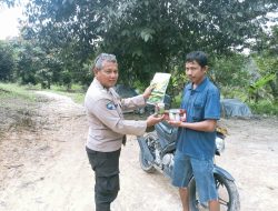 Inisiatif Bhabinkamtibmas di Siak, Menghidupkan Lahan Tidur untuk Kemajuan Pertanian