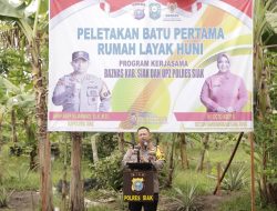 Polres Siak dan Baznas Bangun Harapan Baru bagi Warga Tidak Mampu