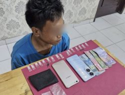 Polres Siak Ringkus Residivis Narkoba di Perawang, Belasan Paket Sabu Disita