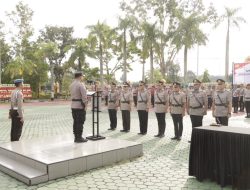 Rotasi Kepemimpinan, Polres Siak Sertijab Empat Kapolsek