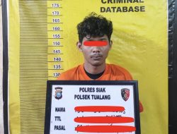 Polsek Tualang Tangkap Pelaku Penggelapan Sepeda Motor di Perawang