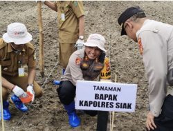 Perkuat Ketahanan Pangan, Polres Siak dan PT Ivo Mas Tunggal Kolaborasi Tanam Jagung di Lahan 6,5 Hektar