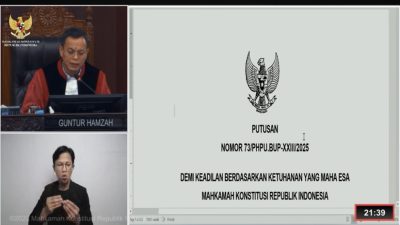 Demi Pilkada yang Adil di Siak, MK Perintahkan Pemungutan Suara Ulang di 3 TPS