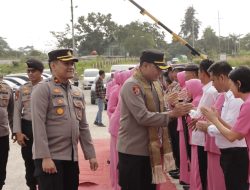 Semangat Baru Polsek Minas, Kapolres Siak Ajak Personel Perkuat Pelayanan dan Ketahanan Pangan